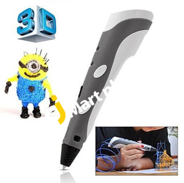 3D Doodling Drawing Printing Pen For 1.75Mm Pla & Abs Filaments + 3 Sample - Imported From Uk